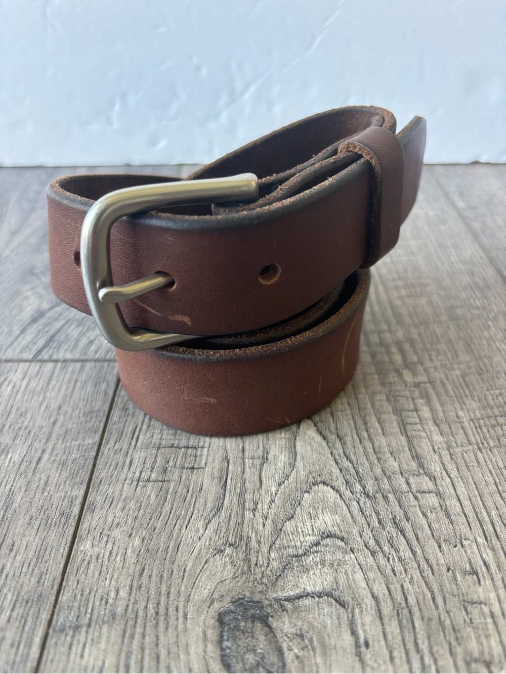 Tanner goods Classic Brown Leather Men's Belt Sz 34